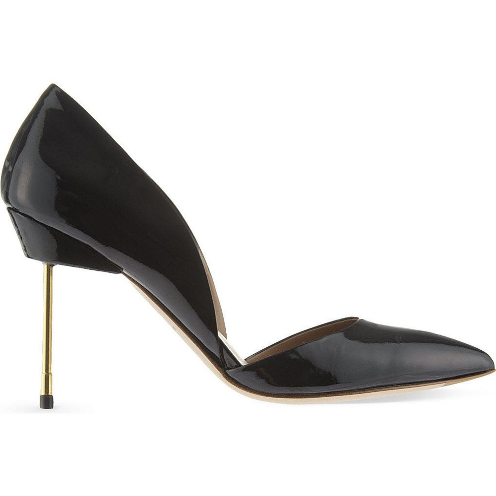 Kurt Geiger London Bond Beaumont Black Heels Court